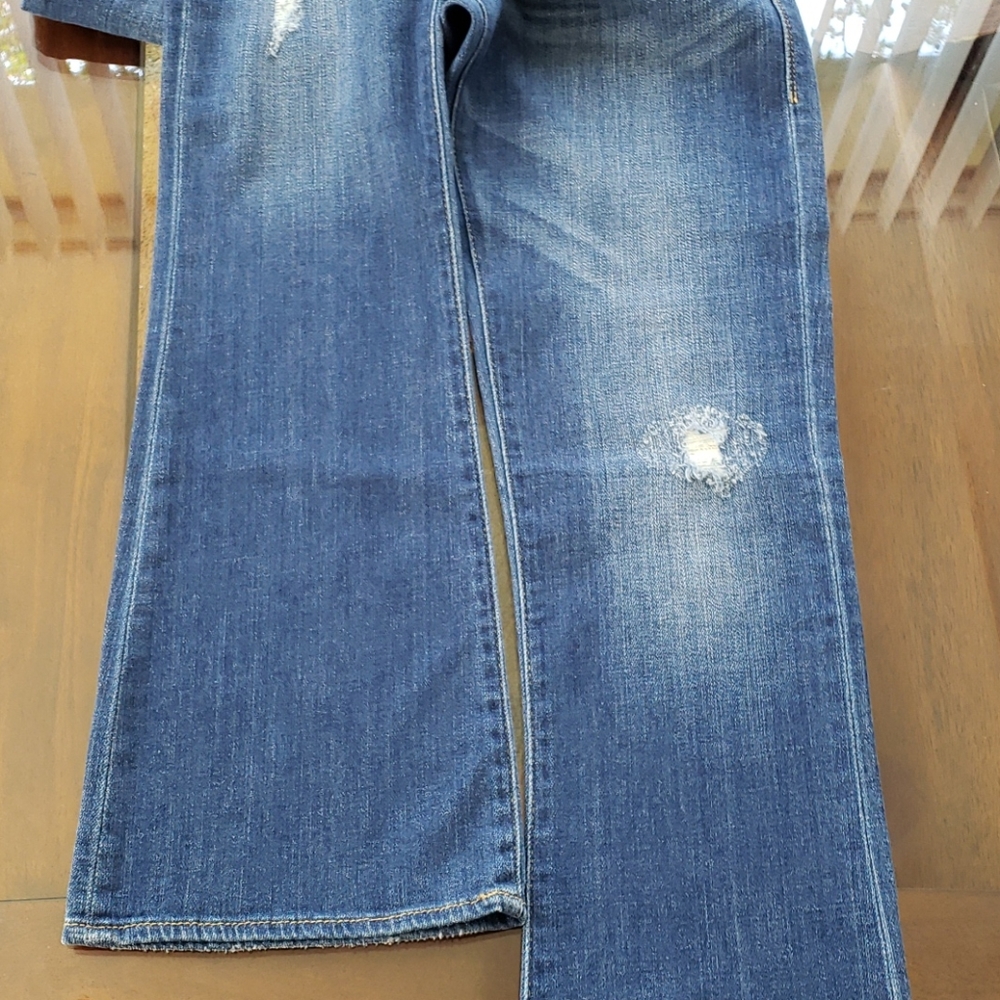 💙 ROCK & REPUBLIC BLUE JEANS PANTS SIZE 4 - Picture 7 of 14